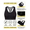 Zip Front Sports Bra